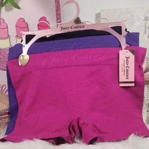Juicy Couture 3 Pack Shortie Nwt